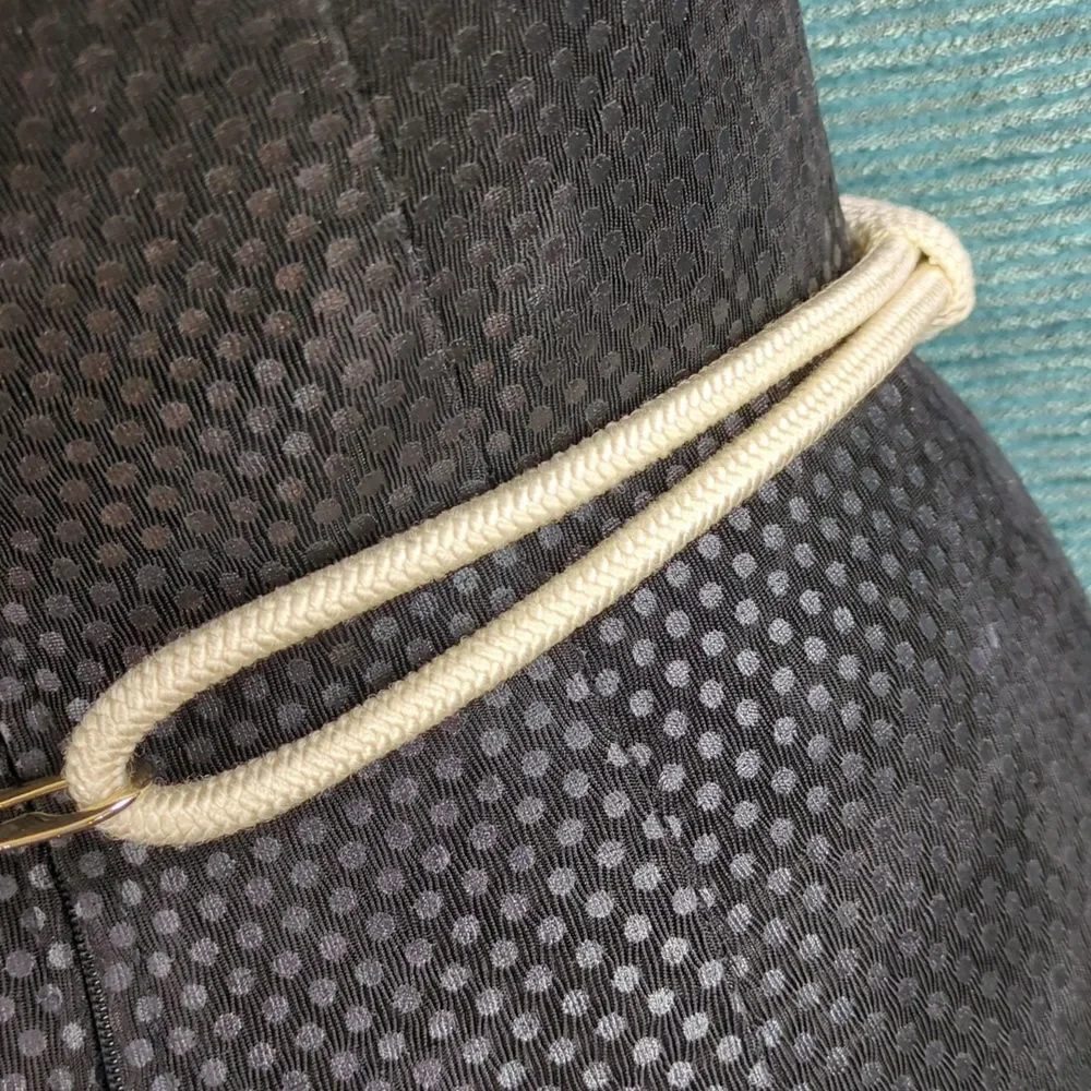 Beautiful Braided Bejeweled Belt! Vintage 80's-ish?
